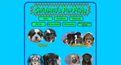 Desktop Screenshot of chrishaunspawprints.com