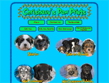Tablet Screenshot of chrishaunspawprints.com